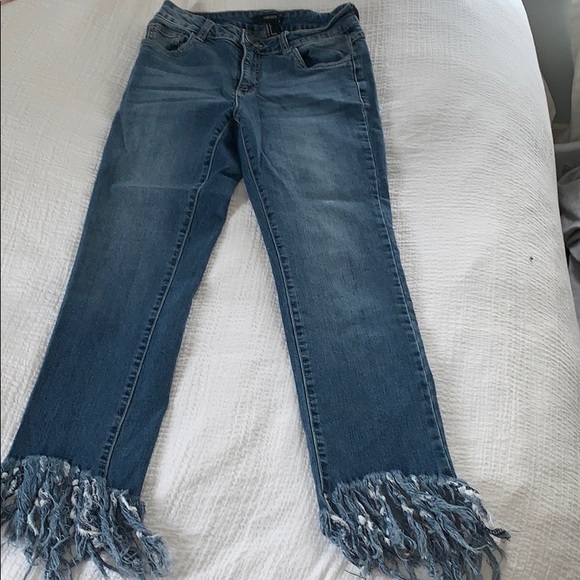 Forever 21 Fringe Denim - Picture 4 of 6